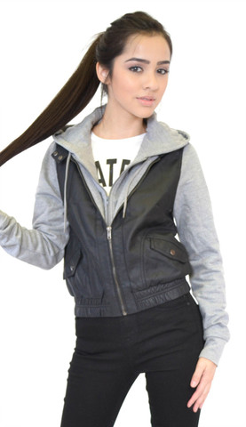 Olive Hooded Parka Jacket